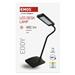 Emos LED stolní lampa Eddy, 6W, 360 lm, stmívatelná + barva světla, černá 1538150200