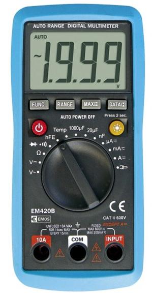 Emos multimetr EM420B, auto range 2202008000