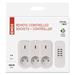 Emos P0070 - bezdrátově ovládané zásuvky, 3 zásuvky + 1 ovladač 1905120004