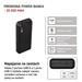 Emos Powerbank Alpha2 20, 20000 mAh, 10 W, černá 1613052700