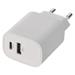 EMOS USB adaptér BASIC do siete, 1x USB-A a 1x USB-C, 15 W max. V02B15