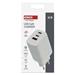 EMOS USB adaptér do siete PD, 1x USB-A a 2x USB-C, 65 W max. V05G65
