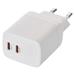 EMOS USB adaptér do siete PD, 2x USB-C, 35 W max V03G35