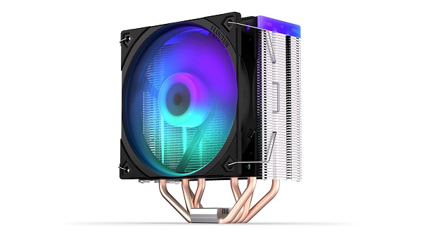 Endorfy chladič CPU Fera 5 ARGB / ultratichý/ 120mm fan/ 4 heatpipes / PWM/ ARGB / pro Intel i AMD EY3A007