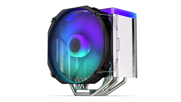 Endorfy chladič CPU Fortis 5 ARGB / 140mm fan/ 6 heatpipes / PWM / nanoreset controller / pro Intel i AMD EY3A010