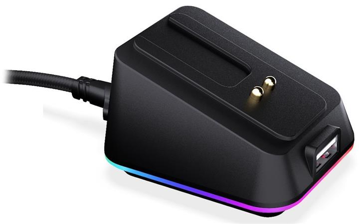 Endorfy dokovací stanice pro LIV a LIV Plus / USB port / RGB podsvícení / černá EY0F001