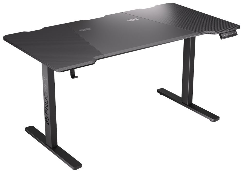 Endorfy herní stůl Atlas L electric / 150cm x 78cm / nosnost 80 kg / elektricky výškově stavitelný (73-120cm) / EY8E004