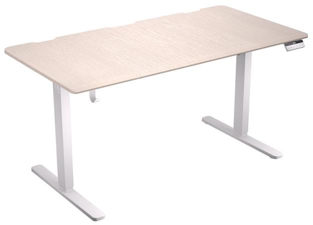 Endorfy herní stůl Atlas L electric Light Wood / 150x76cm / nosnost 80kg / el. nastavení výšky (72-120cm) / svět EY8E005