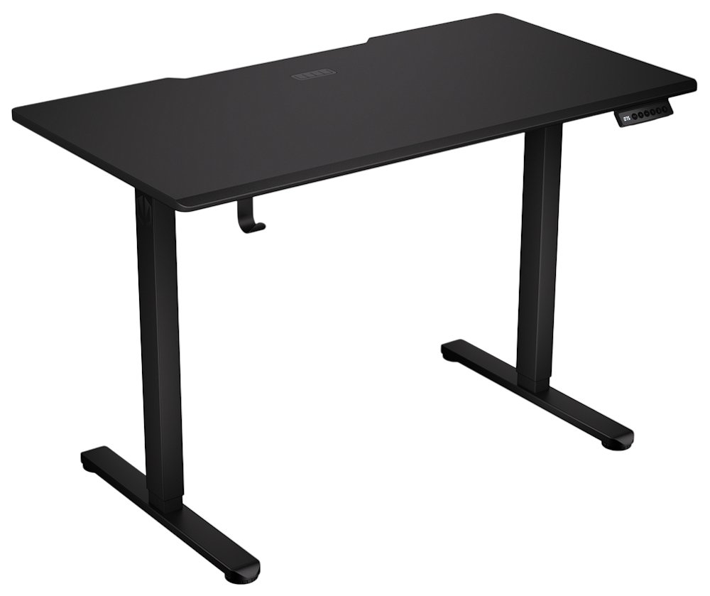 Endorfy herní stůl Atlas S electric Black / 114x60cm / nosnost 50kg / el. nastavení výšky (72-118cm) / černý EY8E007
