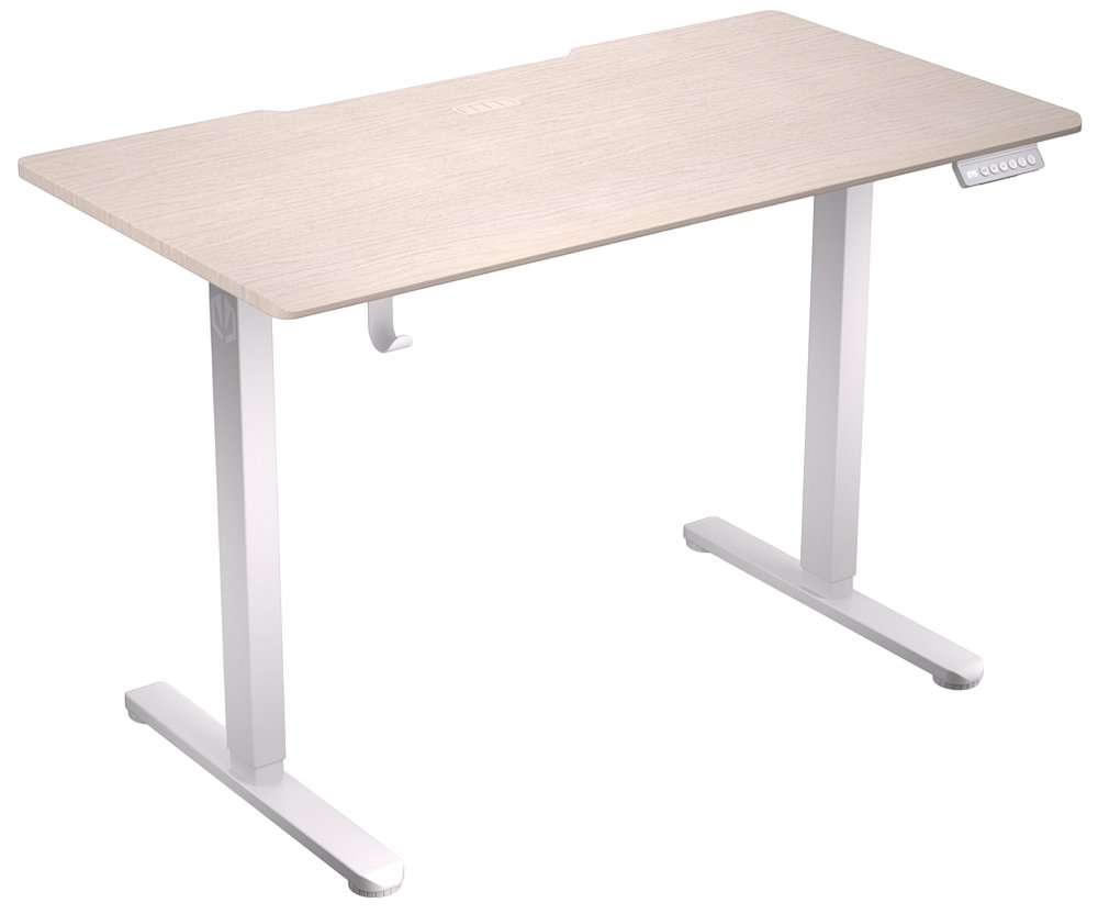 Endorfy herní stůl Atlas S electric Light Wood / 114x60cm / nosnost 50kg / el. nastavení výšky (72-118cm) / svět EY8E009