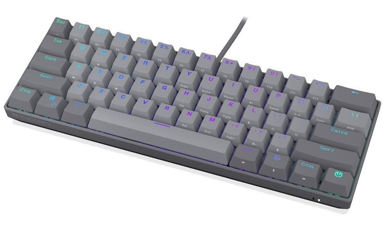 Endorfy mechanická klávesnice Thock V2 Compact / drátová / ARGB / red sw. / USB / kompaktní / US layout EY5A128