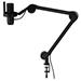 Endorfy mikrofon Solum 2 Boom Arm / rameno / kardioidní / pop filtr / shock mount / LED displej / černý EY1B020