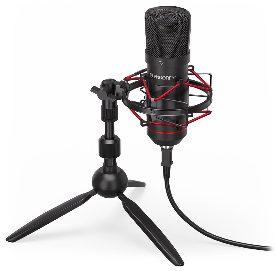 Endorfy mikrofon Solum T / stojánek / pop-up filtr / 3,5mm jack / USB-C EY1B002