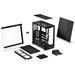Endorfy skříň Fishtank 6000 Flex / ATX / až 9x fan / 2xUSB 3.0 / USB-C / úzká panoramatická / černá EY2A026