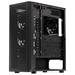 Endorfy skříň Ventum 400 Air / ATX / 4x120mm fan / 2xUSB 3.0 / USB-C / mesh panel / tvrzené sklo / černá EY2A024