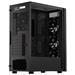 Endorfy skříň Ventum 400 Air / ATX / 4x120mm fan / 2xUSB 3.0 / USB-C / mesh panel / tvrzené sklo / černá EY2A024