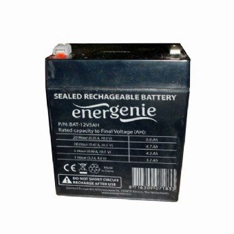 Energenie Rechargeable Gel Battery 12V/5AH BAT-12V5AH