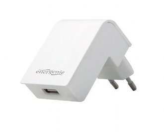 Energenie univerzálna USB nabíjačka 2.1A, biela EG-UC2A-02-W