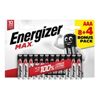 Energizer LR03/12 Max AAA 8+4 zdarma EU019