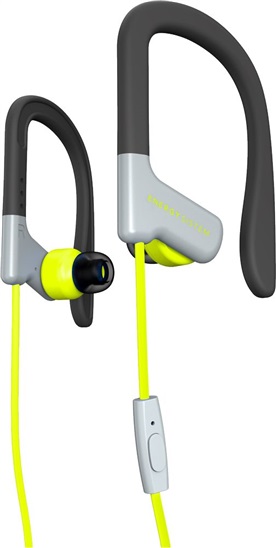 ENERGY Earphones Sport 1 Yellow, sportovní sluchátka s mikrofonem, 3,5mm jack, 93dB ± 3dB 429356