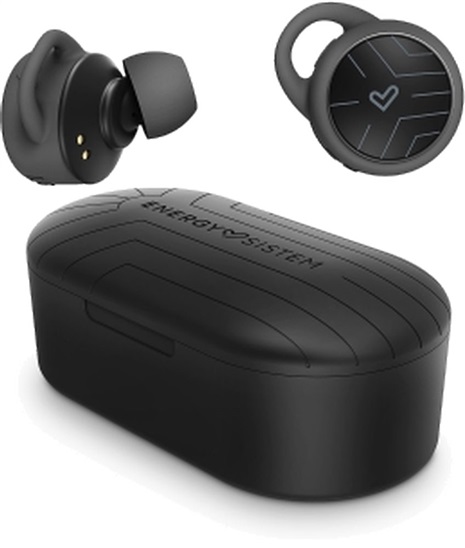 ENERGY Earphones Sport 2 True Wireless Black (Bluetooth 5.0, True Wireless Stereo, IP44, Secure-Fit) 451005