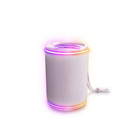 Energy Sistem Urban Box Pink Supernova, voděodolný Bluetooth 5.1 repráček, 16 W, pestrá nabídka RGB světelných ef 454945