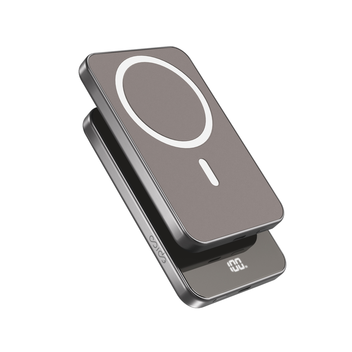 Epico 5000mAh Alu Mag+ powerbanka EM45 - titanová 9915111900117