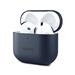Epico Leather Case Airpods 4/Airpods 4 (ANC) - modrá 9911131600035