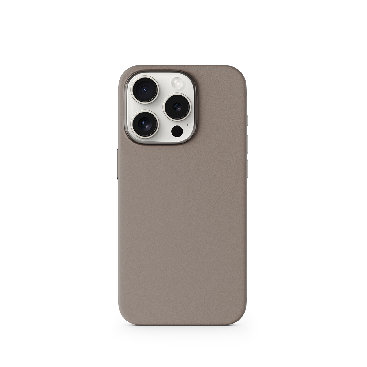 Epico Mag+ kožený kryt iPhone 15 Pro - písková 81310131700001