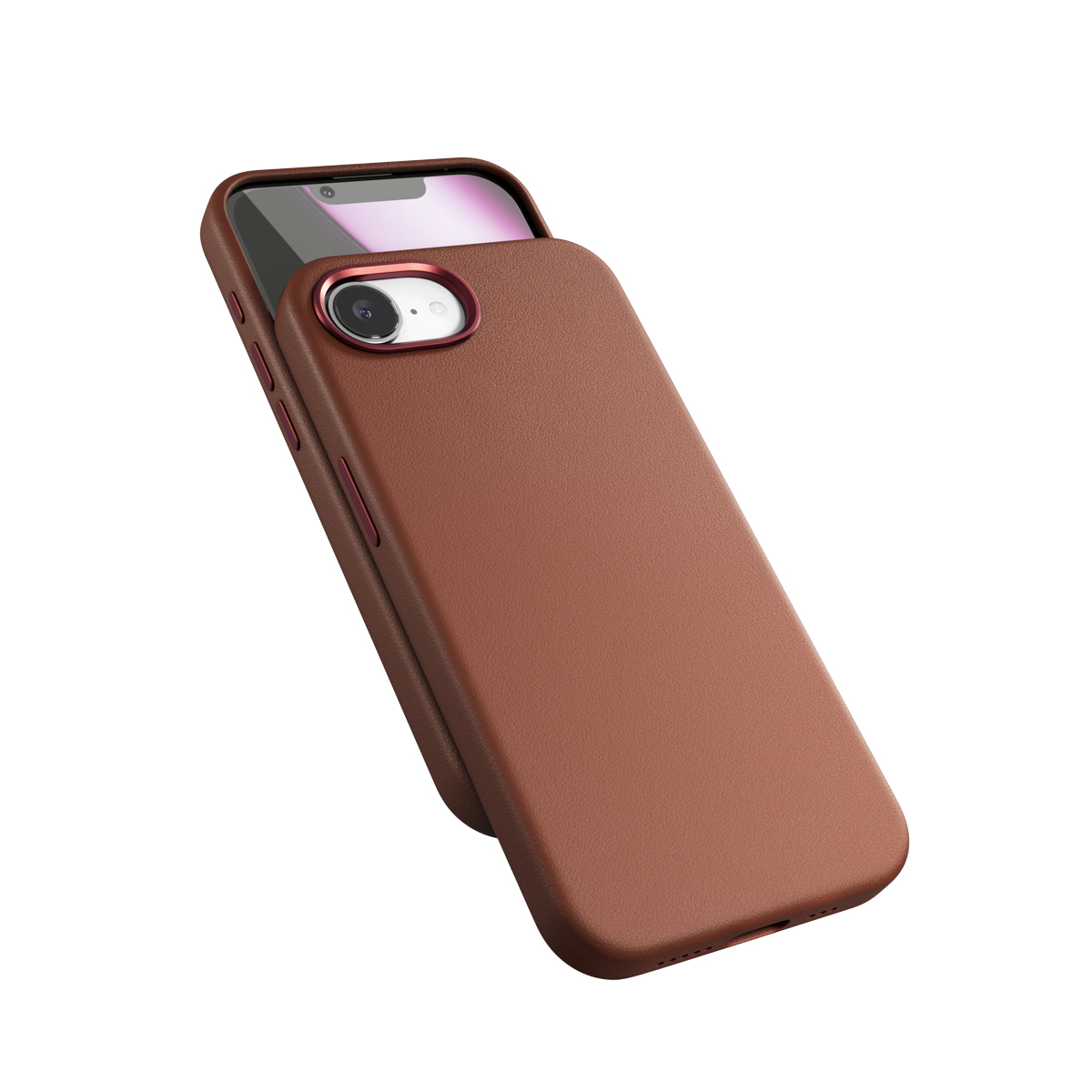 Epico Mag+ Leather Case iPhone 16e - hnedá 93610131700001