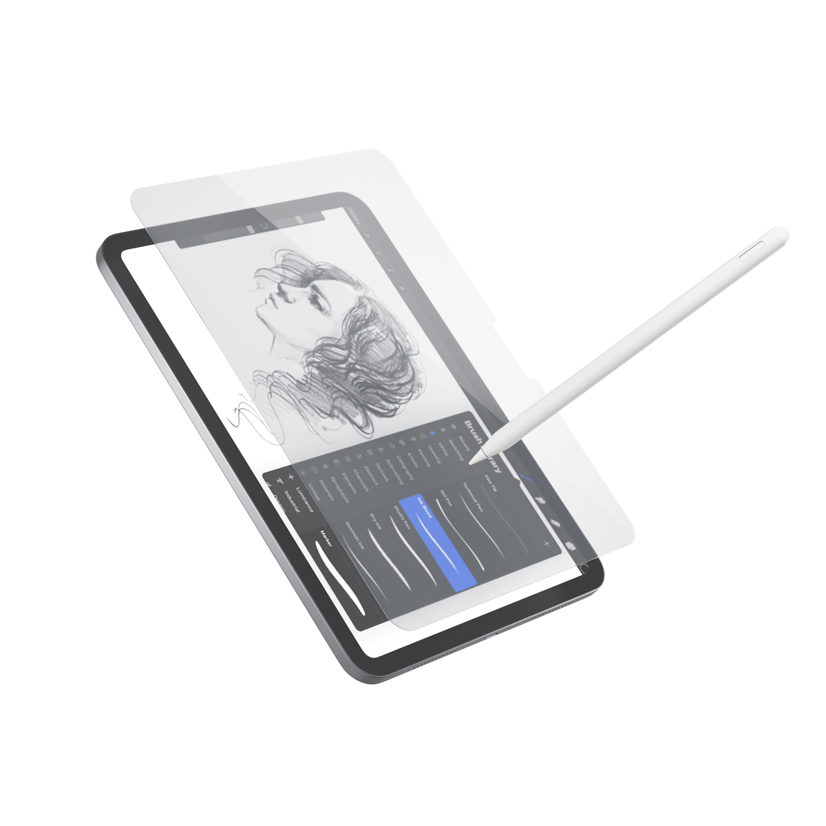 Epico Paper Texture Glass Screen Protector iPad Air 13" M2-M4 s aplikátorem 90612151000004