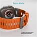 Epico Rubber Pro remienok s nerezovým zapínaním pre Apple Watch 49/46/45/44/42mm - oranžová 63318101800004
