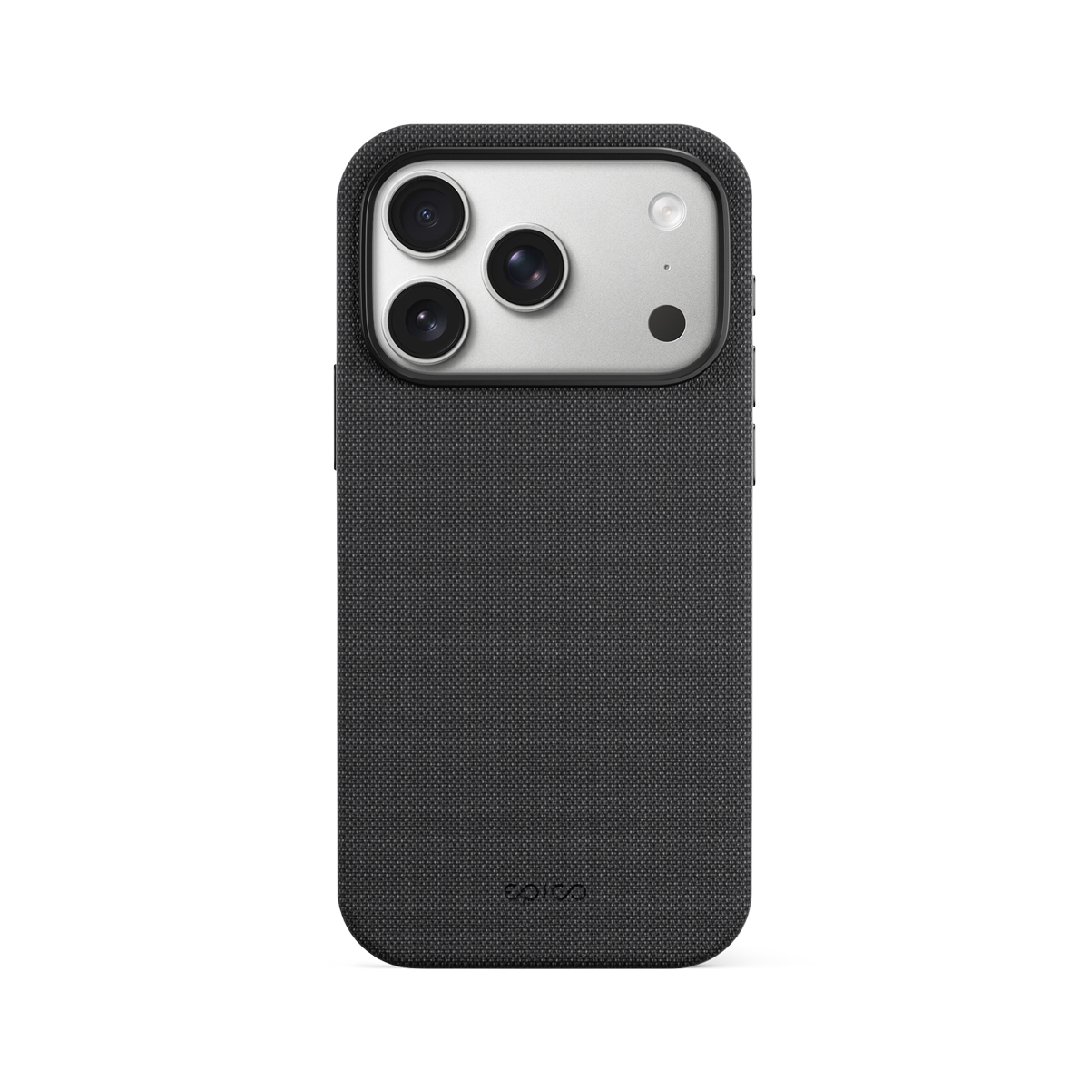 Epico SolidWoven Pro Mag+ Case iPhone 17 Pro Max Qi2 & Magsafe kompatibilný - čierna 94210131300004