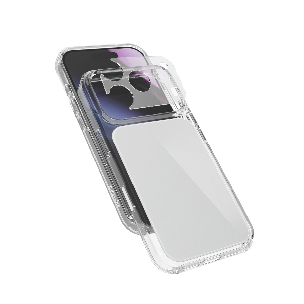 Epico Tile Mag+ Case iPhone 17 Pro/18 Pro Qi2 & MagSafe kompatibilný - šedá 96410101900001