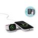 Epico UltraBase Qi2 25W 2in1 Fold Metal Mag+ Wireless Charger EF35 - silver 9915112100107
