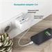 Epico UltraBoost Retractable GaN 65W adaptér EA65c se zabudovaným kabelem 9915101100230