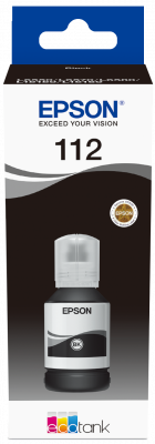 Epson 112 EcoTank Pigment Black ink bottle C13T06C14A