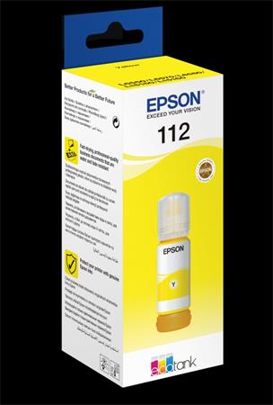 Epson 112 EcoTank Pigment Yellow ink bottle C13T06C44A