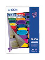 Epson Double-Sided Matte Paper, biela, 50, ks obojstranná tlač, C13S041569, pre atramentové tlačiar
