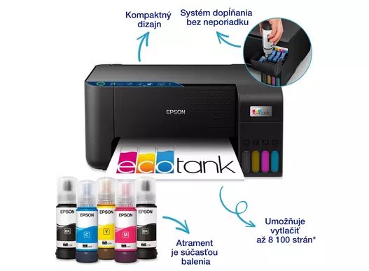 Epson EcoTank L3271 A4 color MFP, USB, WiFi_retail C11CJ67435