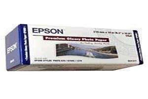 Epson fotopapier, 210/10/Premium Glossy Photo Paper Roll, lesklý, 8", C13S041377, 255 g/m2, fo