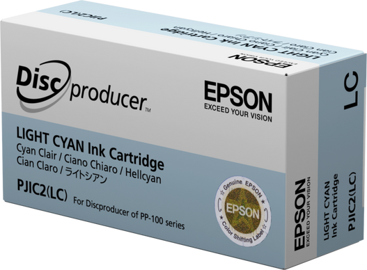 EPSON Ink Cartridge for Discproducer, Light Cyan C13S020689
