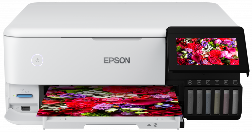 Epson L8160 A4 color MFP-tank, foto tlac, potlac CD/DVD, duplex, USB, LAN, WiFi, iPrint C11CJ20402