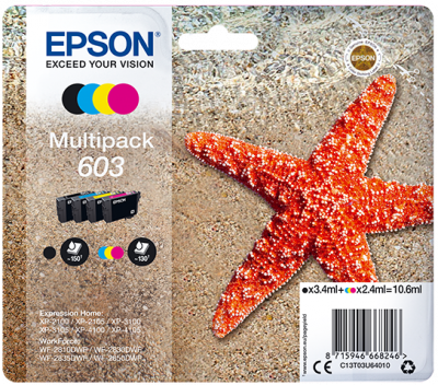 Epson multipack 4-colours 603 C13T03U64010