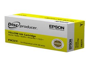 Epson originál ink C13S020451, yellow, PJIC5, Epson PP-100