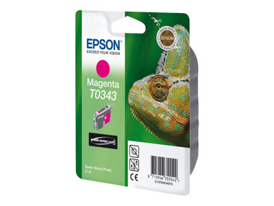 Epson originál ink C13T034340, magenta, 440s, 17ml, Epson Stylus Photo 2100 C13T03434010