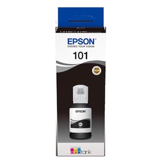 Epson originál ink C13T03V14A, 101, black, 127ml, Epson EcoTank L6160,L6170,L6190,L4150,L4160