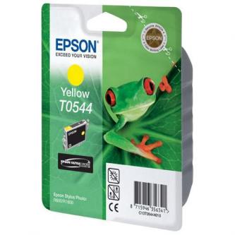 Epson originál ink C13T054440, yellow, 400str., 13ml, Epson Stylus Photo R800, R1800 C13T05444010