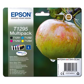 Epson originál ink C13T12954012, T1295, CMYK, 32,2ml, Epson Stylus SX420W, 425W, Stylus Office BX30