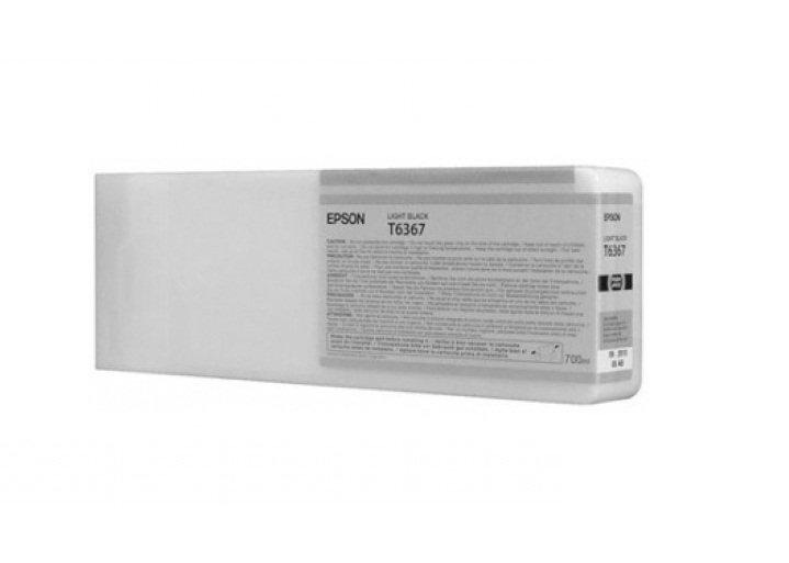 Epson originál ink C13T636700, light black, 700ml, Epson Stylus Pro 7900, 9900